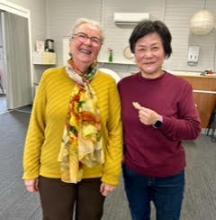 Jen Saul and Xiaomei Wallace